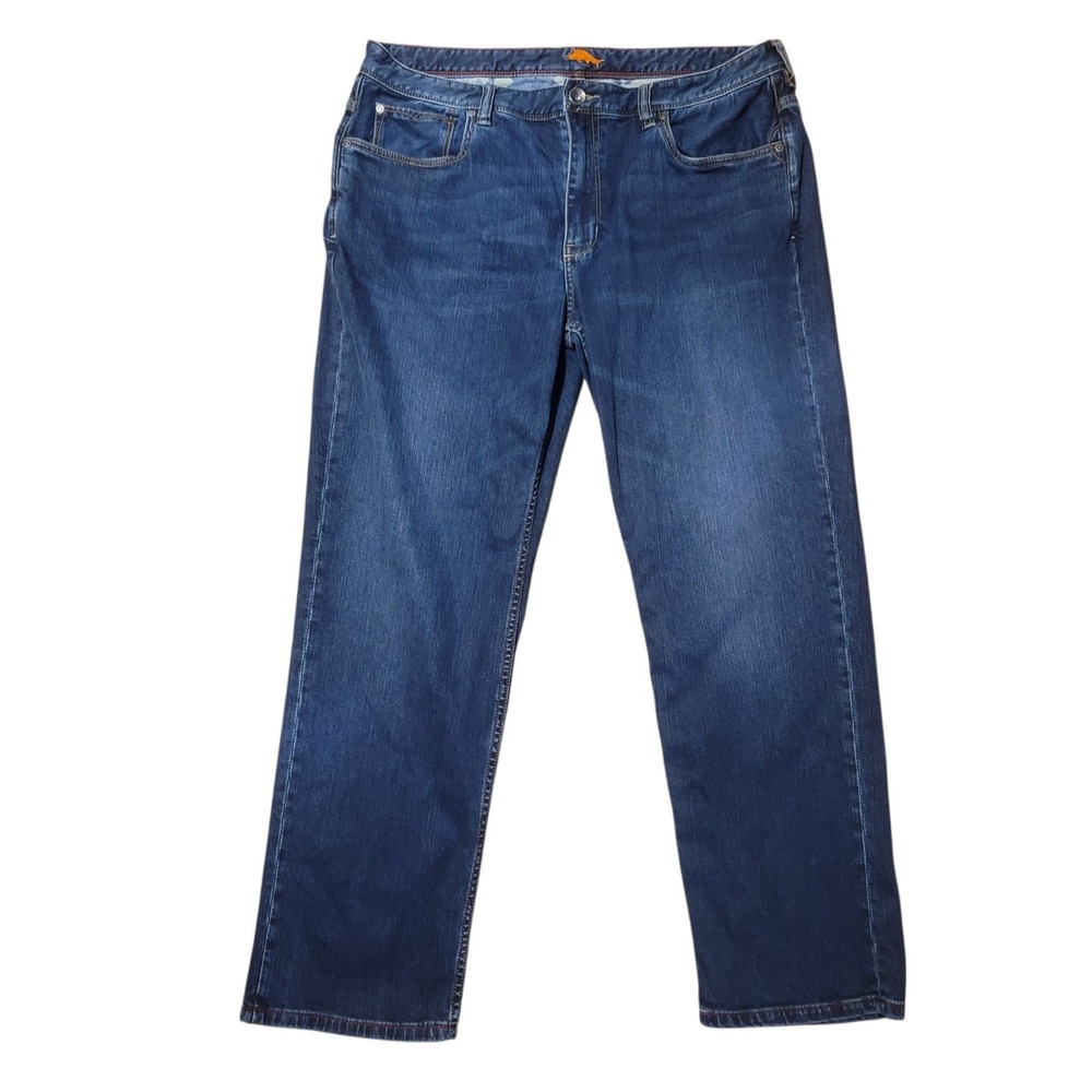 Tommy Bahama Denim Mens 38x30 Jeans Medium Wash Straight‎ Leg Blue Pants
